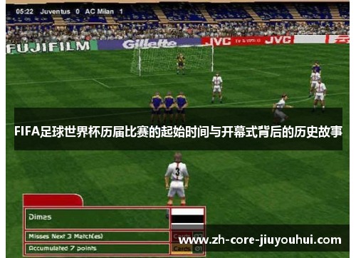 FIFA足球世界杯历届比赛的起始时间与开幕式背后的历史故事